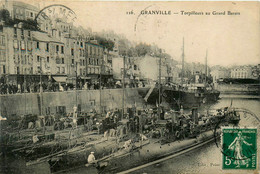 Granville * Torpilleurs Au Grand Bassin * Bateau Navire De Guerre - Granville