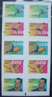 BANDE CARNET ZLATAN IBRAHIMOVIC SANS VALEUR FACIALE NEUVE** - Unused Stamps