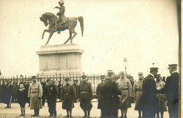 Cherbourg * Carte Photo Photographe E. HAVET * Céremonie Militaire , Remise De Médailles ? - Cherbourg