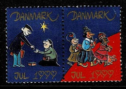 Dänemark 1999,Michel#  O  Jul-Marken - Usado