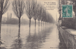 92 - BOULOGNE - BILLANCOURT : Crue De La Seine 1910. - Boulogne Billancourt