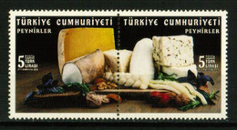 TURKEY 2022 Gastronomy. Food. Cheese - Fine Set MNH - Neufs