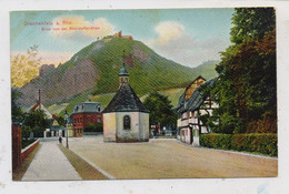5340 BAD HONNEF - RHÖNDORF, Marienkapelle, Rgöndorfer-Allee, Blick Auf Den Drachenfels, 1908 Trenkler - Bad Honnef