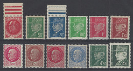 France - 1941-42 - Y&T Entre 506 Et 523 ** (MNH) - Neufs