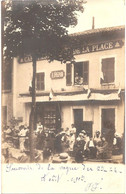 69 - RILLIEUX-LA-PAPE (30, Route De Genève) - CARTE-PHOTO Café-Restaurant François PÉPIN - (FÊTE Des 23 Et 24 Août 1903) - Rillieux La Pape