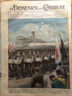 La Domenica Del Corriere 19 Giugno 1938 Predappio Stabile Cubi Curzola Zeppelin - Andere