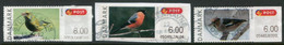 DENMARK 2012 ATM  Birds Used.  Michel 62-64 - Timbres De Distributeurs [ATM]