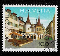 Schweiz 2011,Michel# 2187 O Millennium Of The City Of Neuchâtel - Used Stamps