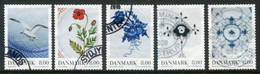 DENMARK 2016 Porcelain Self-adhesive Used.  Michel 1894-98 - Used Stamps