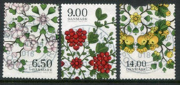 DENMARK 2014 Winter Berries Used.  Michel 1801-03 - Used Stamps