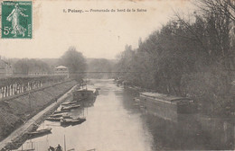 78 -  POISSY - Promenade Du Bord De La Seine - Poissy