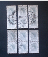 STAMPS 香港 HONG KONG 1954 Queen Elizabeth II 茅根 中國 - Used Stamps