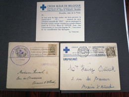 Bruxelles / Croix Bleue De Belgique ( Protection Des Animaux) - Tessere Associative