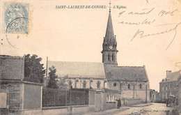 Saint-Laurent-de-Condel      14       Rue Et église        (voir Scan) - Sonstige & Ohne Zuordnung