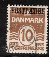 DENMARK 1919 10 Ore Brown Parcel Post SG P210 U #AEM23 - Parcel Post