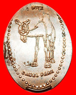 * ELONGATED 5 EUROCENTS: CYPRUS ★ I LOVE CAMEL PARK! LOW START ★ NO RESERVE! - Monedas Elongadas (elongated Coins)