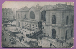 PARIS - Gare Montparnasse 25 Octobre 1895 - Accident De Chemin De Fer - Locomotive - Metro, Estaciones
