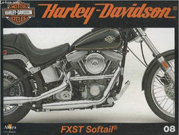 Fascicule Harley-Davidson Motor Cycles N°08-Sommaire: FXST Softail: Une Nouvelle Moto Avec Des élément Rétro- Caractéris - Motorfietsen