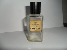 ANCIEN  FLACON  /  N° 5  DE CHANEL   /  E De T   60  ML /   VIDE  POUR COLLECTION - Flakons (leer)