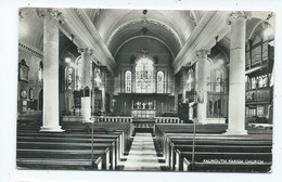 Cornwall   Postcard  Falmouth Parish Church Rp Interior Unused Photo John Miles - Altri & Non Classificati