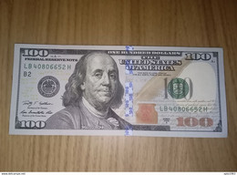 USA 100 Dollars 2009 - UNC - Mint New York B2 Suffixe H - Franklin Etats Unis United States Dollar - Bilglietti Della Riserva Federale (1928-...)