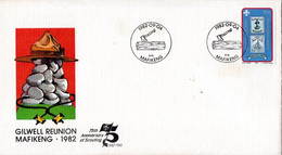 Bophuthatswana - 1982 75th Anniv Of Boy Scouts Gilwell Reunion Commemorative Cover - Covers & Documents