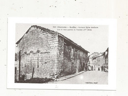 Cp , Reproduction ,16 ,RUFFEC, Ancienne église Désaffectée Dans Le Vieux Quartier Du PONTREAU , Vierge - Ruffec