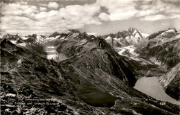 Ober- Und Unteraargletscher Mit Trübten Und Grimsel-Stauseen (525) - Trub