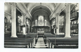 Cornwall    Postcard Falmouth Parish Church Rp John Miles  Unused - Falmouth