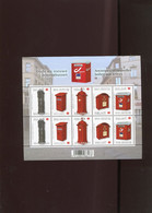 Belgie 2011 F4130/34 Mailboxes Velletje Van 10 MNH RR Plaatnummer 4 - Velletjes
