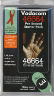 Vodacom 46664 Per Second Starter Pack - AIDS (red Ribbon) - Herkunft Unbekannt