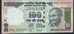 INDIA P98f3 100 RUPEES 2009 LETTER R    #6BA      UNC.  NO P.h. ! - Inde