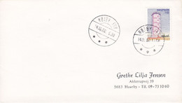 Denmark Brotype IId HØJBY FYN (No Common Cds.) 1980 Cover Brief Skagen Lighthouse Leuchtturm Pfare Cz. Slania - Lettres & Documents