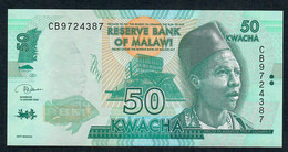 MALAWI P64f 50 KWACHA 2020 #CB UNC. - Malawi