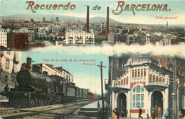 Espagne - Recuerdo De Barcelona - Ferocarriles - Barcelona
