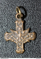 WWI Réduction De Décoration Militaire Américaine "Distinguished Service Cross" Crée Par Le Général Pershing En 1918 WW1 - 1914-18
