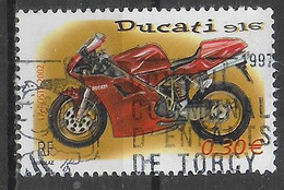 "Cylindrés Et Carénages - Ducati 916" 2002 - 3516 Timbre Du Bloc BF51 - Oblitérés