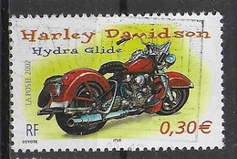 "Cylindrés Et Carénages - Harley Davidson Hydra Glide" 2002 - 3514 Timbre Du Bloc BF51 - Oblitérés