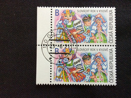 CZ 2021 Yvert 989 Oblitéré  Bord De Feuille Inscription Année De La Slocacky Festival - Used Stamps