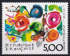MiNr. 2693 Frankreich1988, 25. Nov. Zeitgenössische Kunst Gemälde Von Jean Tinguely  - Postfrisch/**/MNH - Neufs