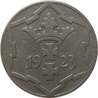 LaZooRo: Germany DANZIG 10 Pfennig 1923 XF - Autres & Non Classés