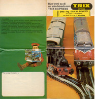 Catalogue TRIX EXPRESS 1968 Due Treni Su Di Un Solo Binario Folder  - En Italien - Non Classés