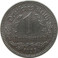 LaZooRo: Germany 1 Mark 1935 A XF/UNC - 1 Reichsmark