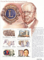 NICARAGUA Lions 1,unused - Rotary, Lions Club