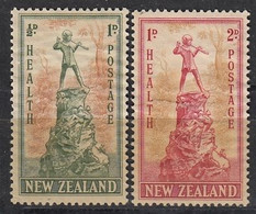 NEW ZEALAND 280-281,used,falc Hinged - Usati