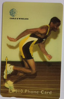 St. Vincent And Grenadines 276CSVA EC$10 " Eswort Coombs Olympic Semi Finalist 1996 " - San Vicente Y Las Granadinas