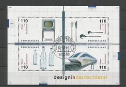 DBP 1999 Design S/S Y.T. BF 50 (0) - Blocks & Kleinbögen