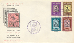 COVER 1963    FIRST DAY COVER - Lettres & Documents