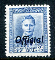 New Zealand 1938-51 Officials - KGVI - 3d Blue HM (SG O140) - Dienstzegels