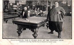 Phénomène - Egan Cannon The 56 Stone Man, At The Wonder Show - Carte Non Circulée - Other Famous People